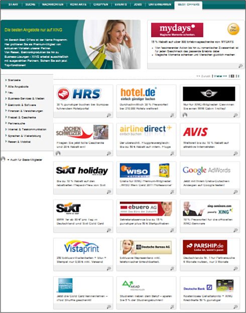 XING Best Offers